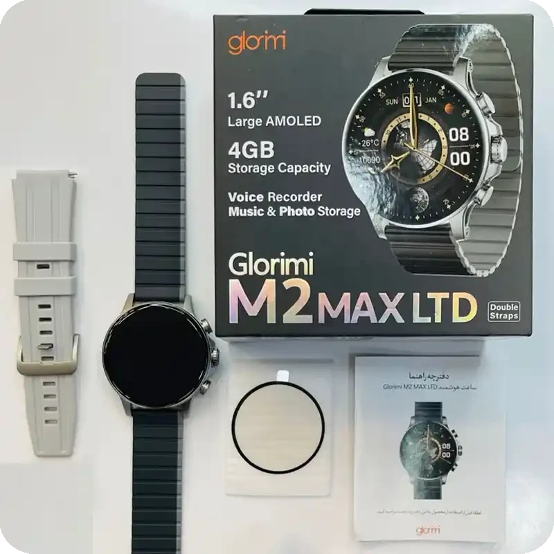 ساعت هوشمند گلوریمی مدل Glorimi M2 MAX LTD